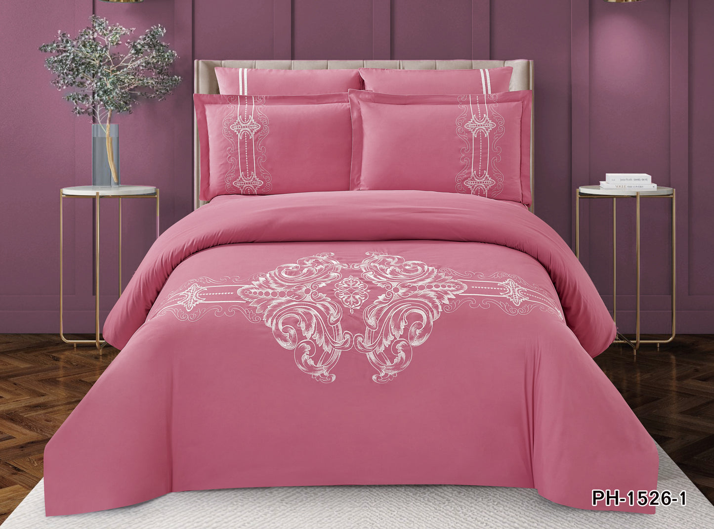 King Size 6PC Comforter Set طقم لحاف مزدوج 6 قطع