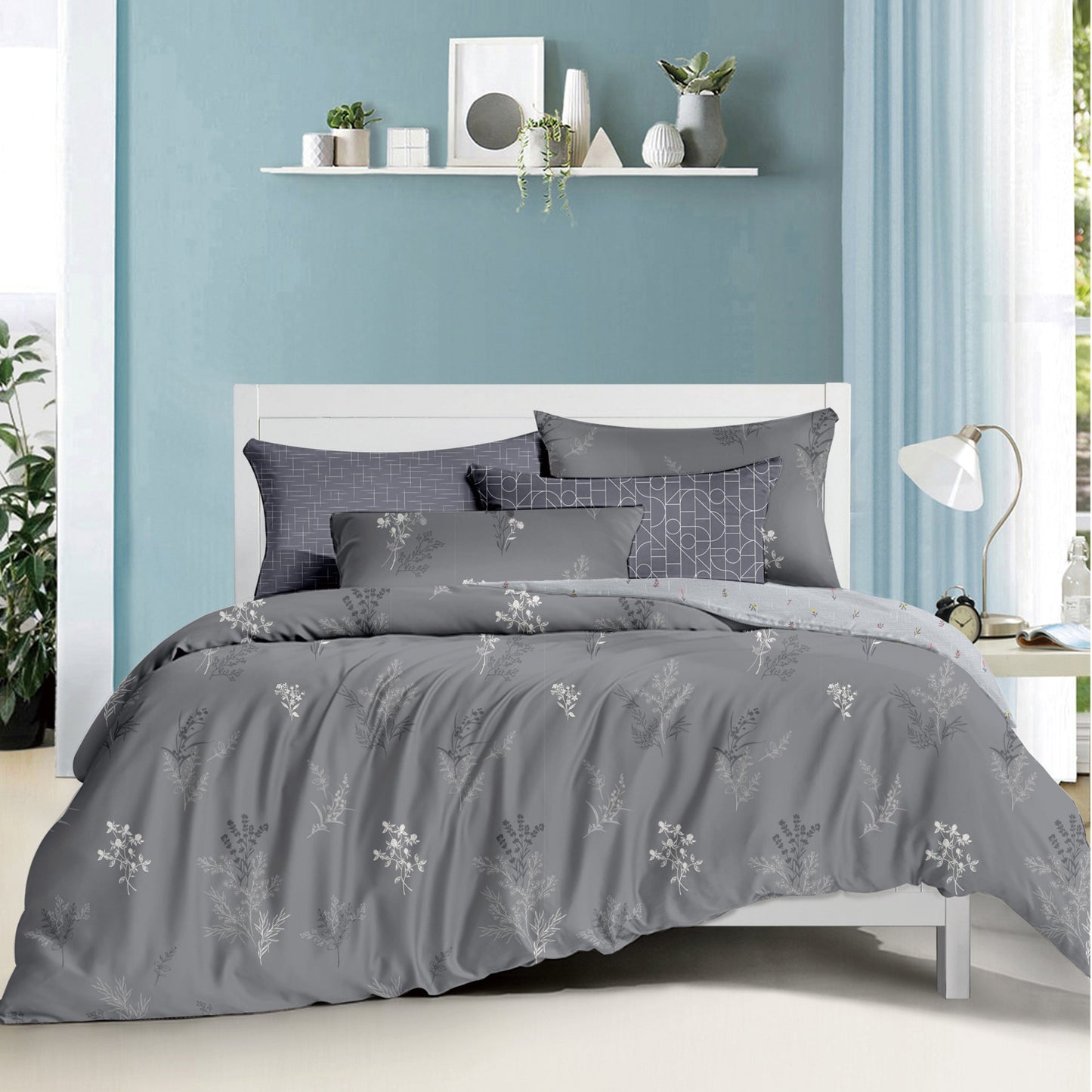 طقم لحاف مفرد صيفي 4 قطع