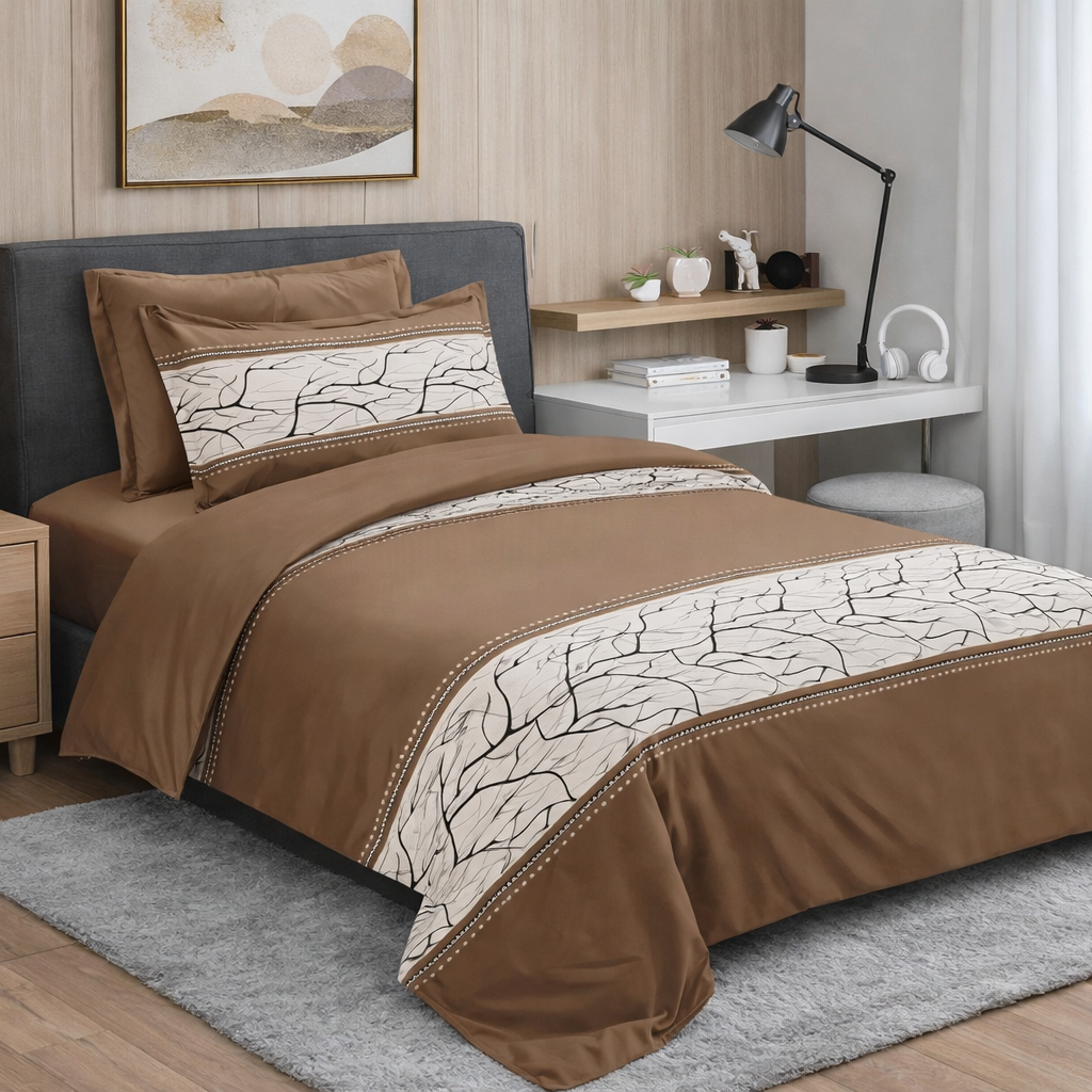 طقم لحاف مفرد صيفي 4 قطع