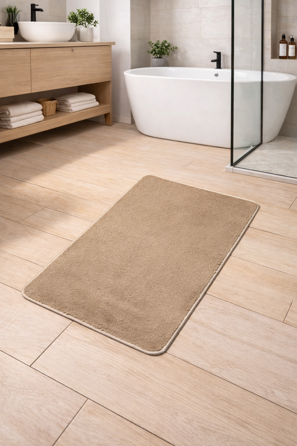 50X80 دعسة حمام فوكس فرو ثقيل