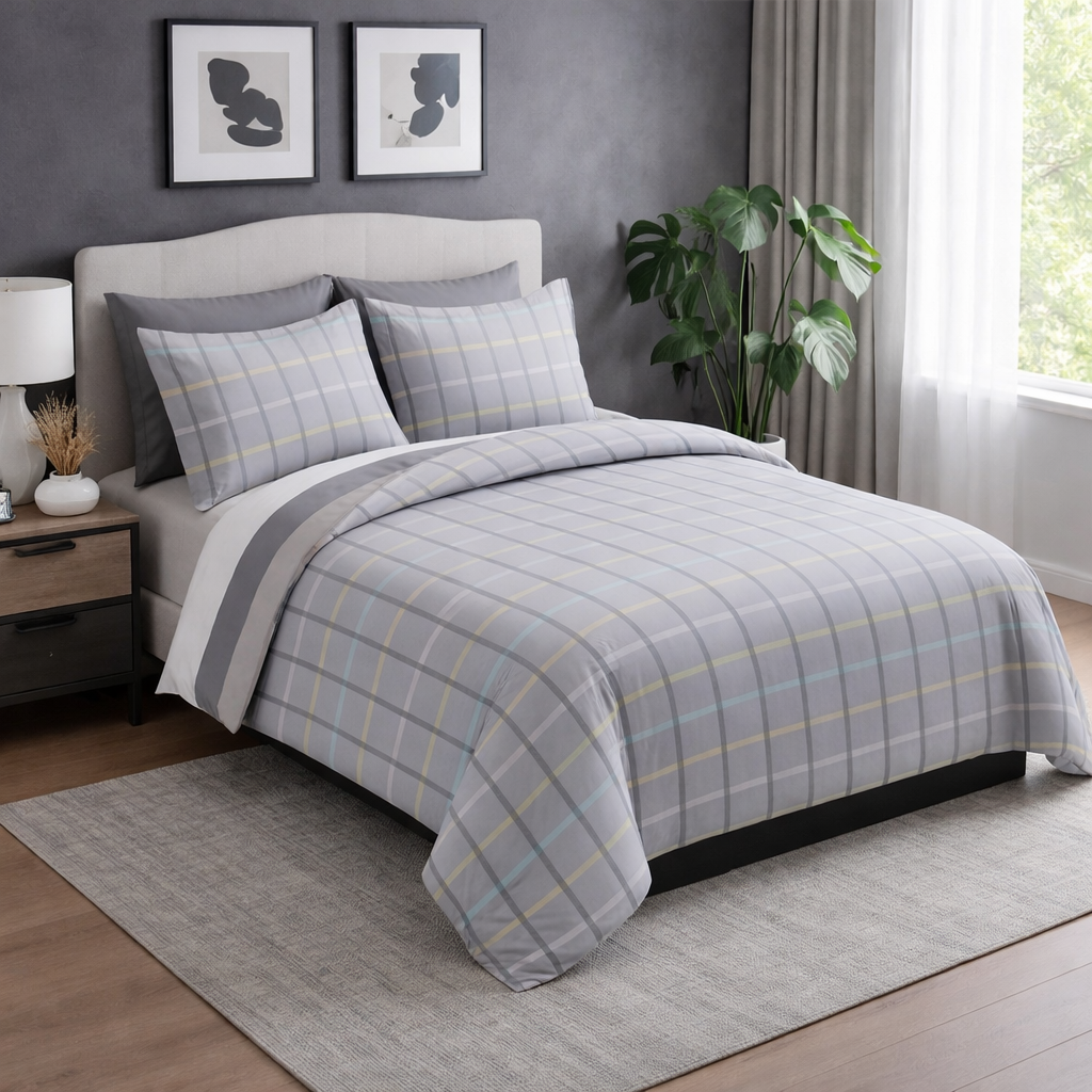 طقم لحاف مفرد صيفي 4 قطع