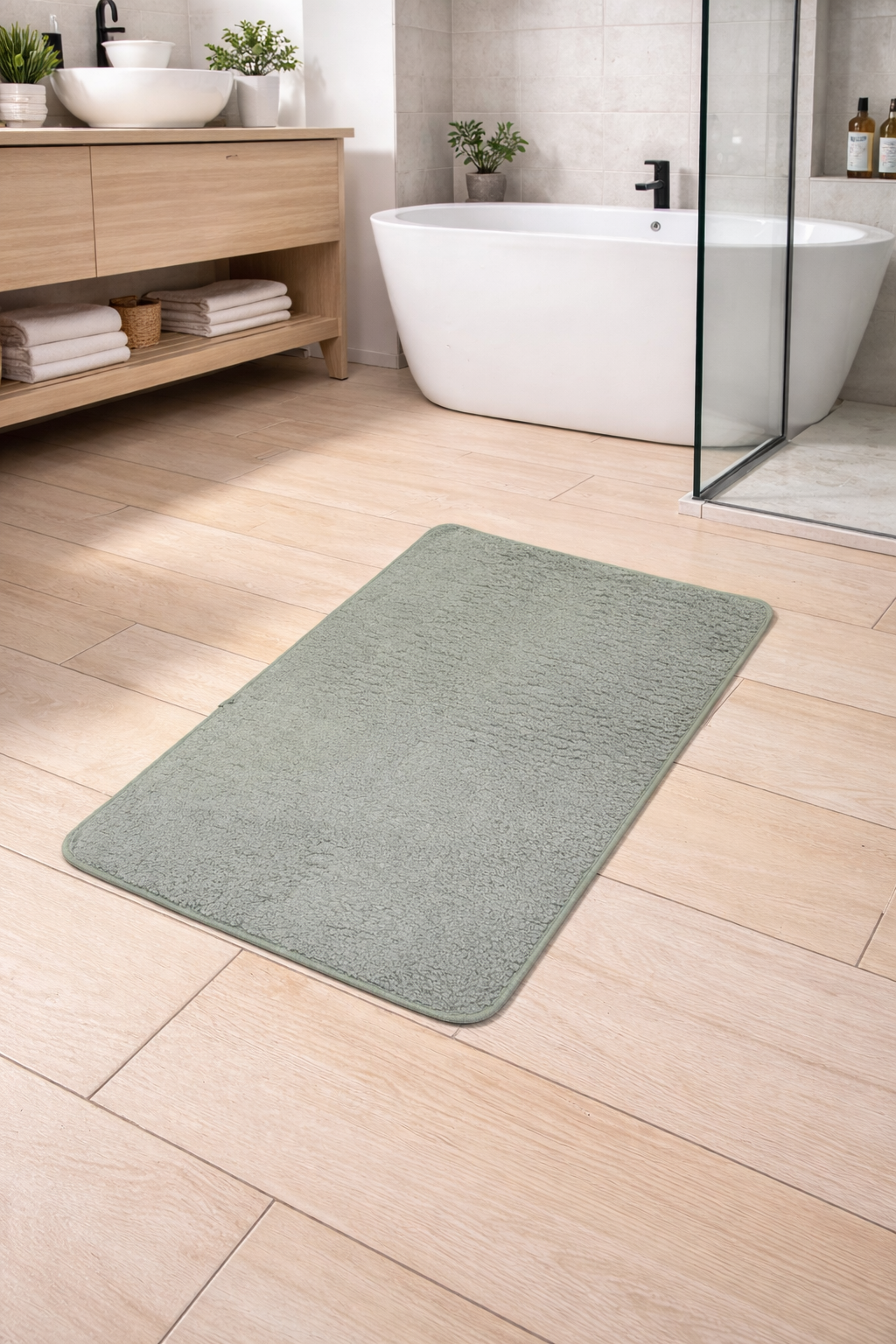 50X80 دعسة حمام فوكس فرو ثقيل