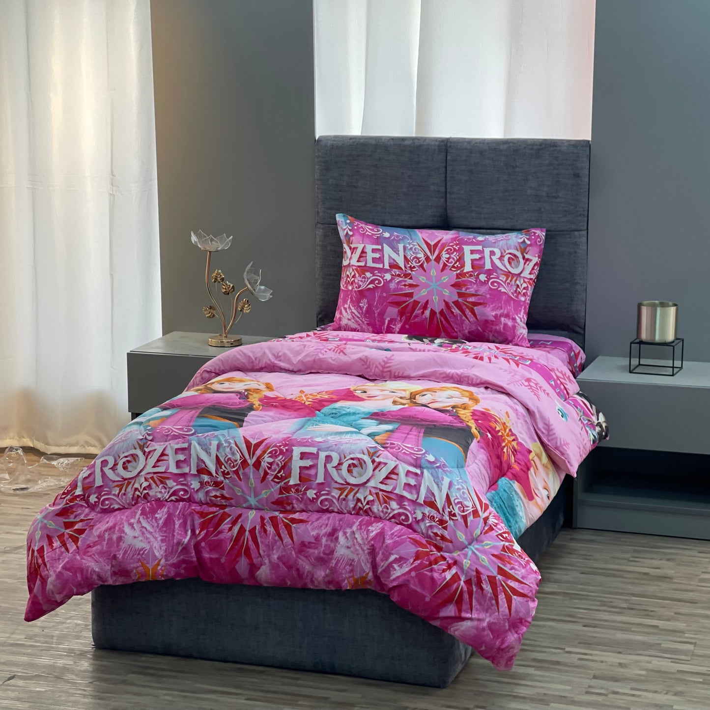 طقم لحاف مفرد 3 قطع رسومات اطفال