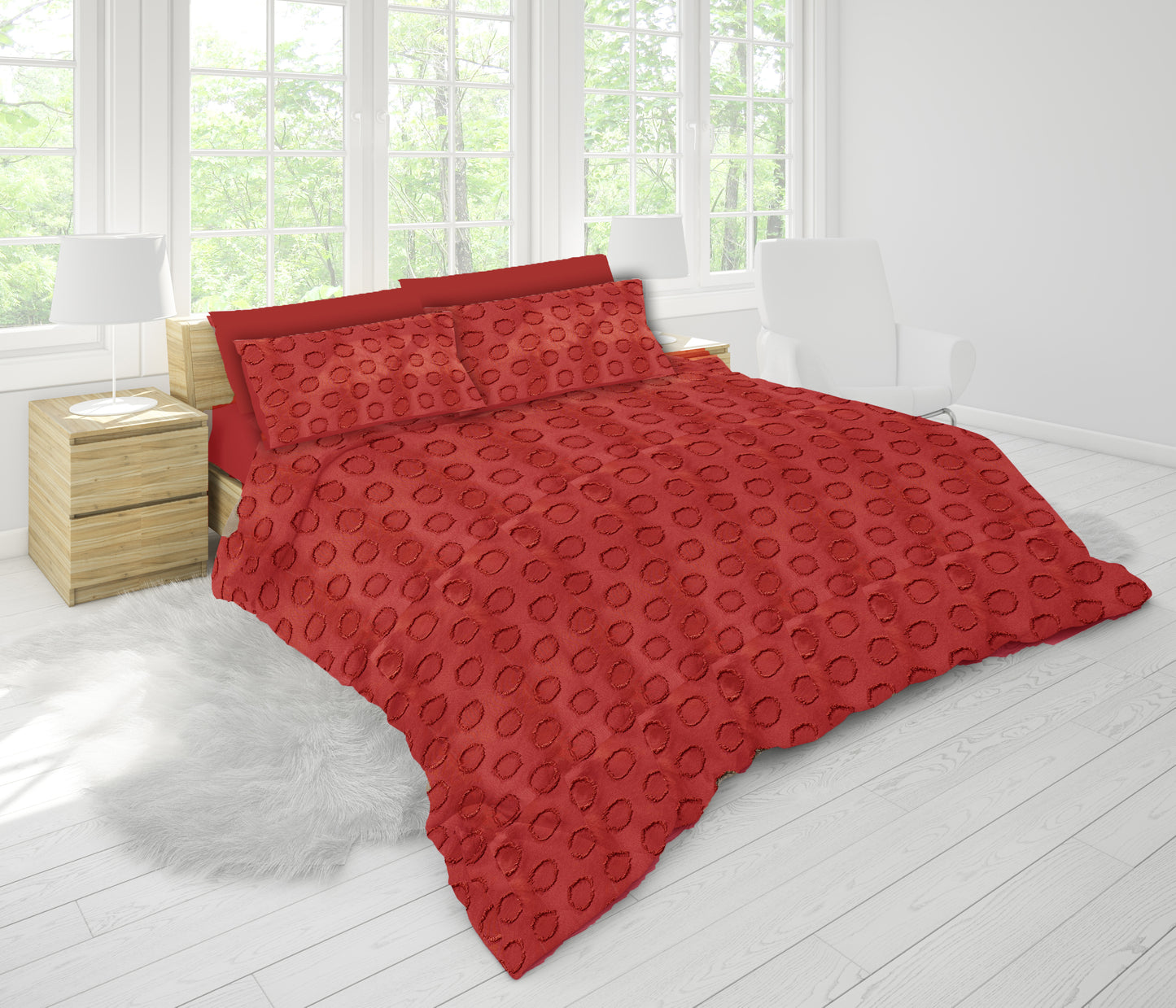 طقم لحاف مفرد سلمى 4 قطع