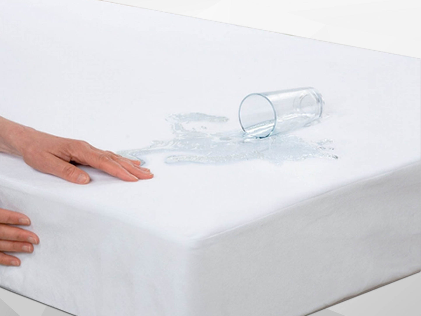 Waterproof King Protector حماية فرشة مزدوج ضد الماء