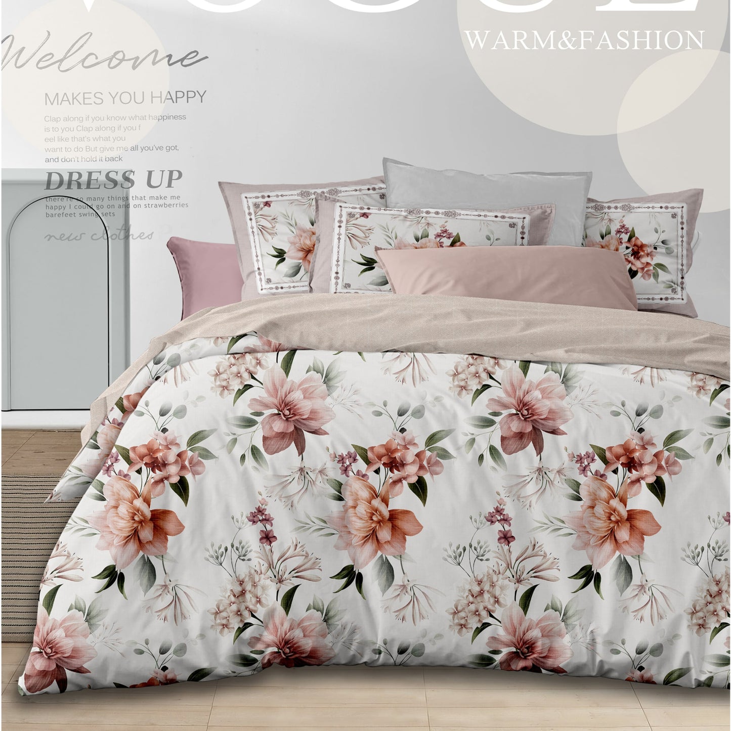 Summer Double Comforter 6pcs set