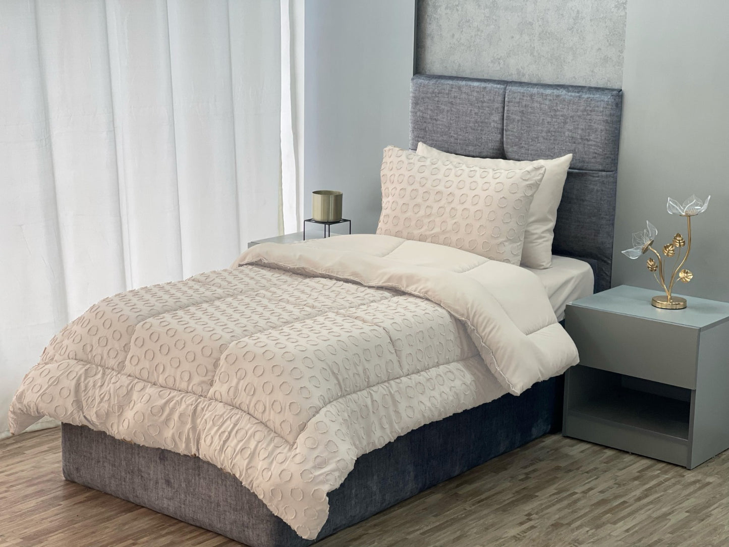 Salma 4 Piece Single Quilt Set