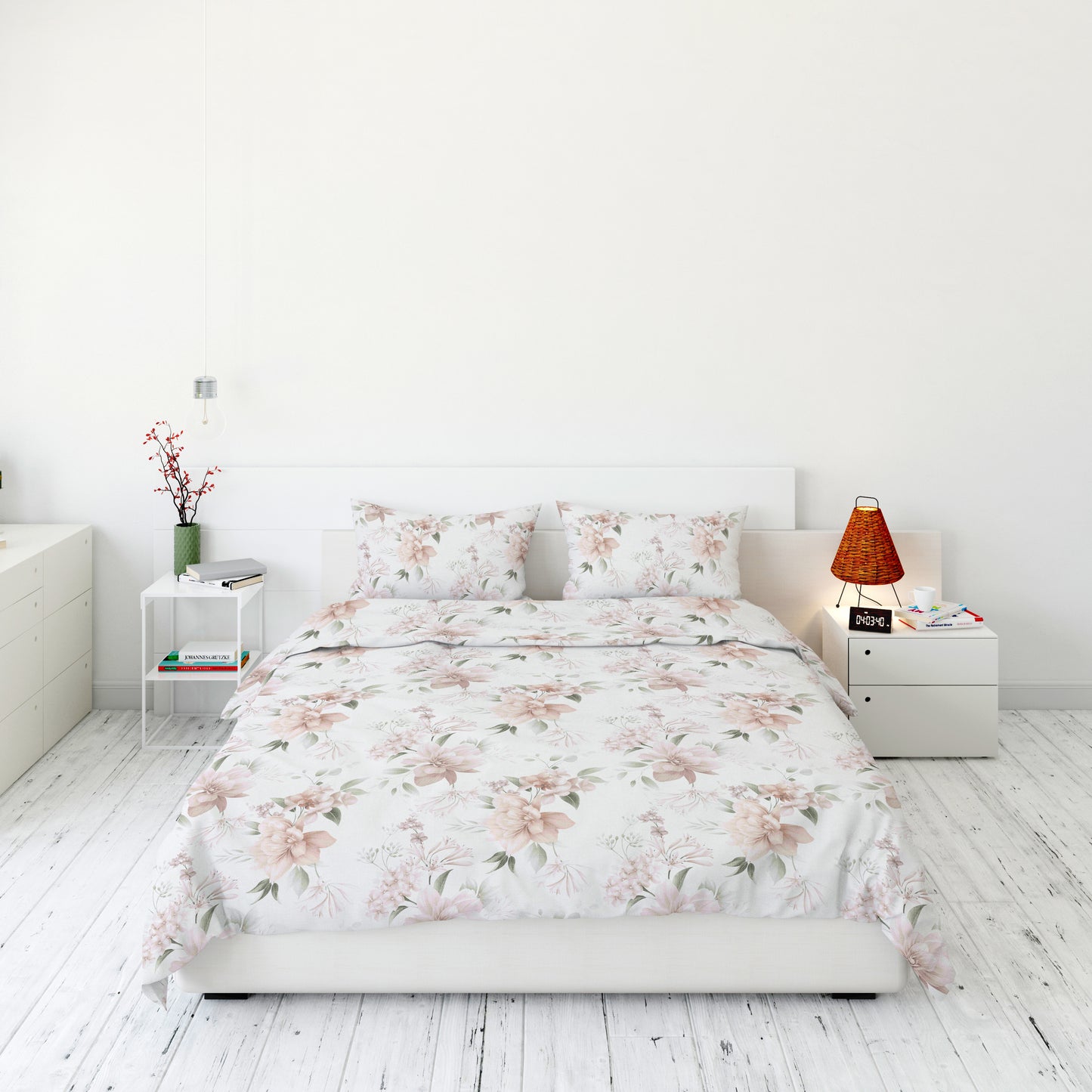 4-piece summer single and half duvet set