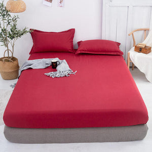 King Sheet Set شرشف مطاط مزدوج + 2 وجه مخدة