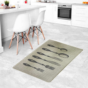 Linen kitchen floor 70 * 110 cm