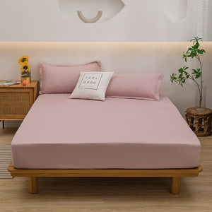 King Sheet Set شرشف مطاط مزدوج + 2 وجه مخدة