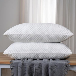 Memory foam pillow with harmful granules