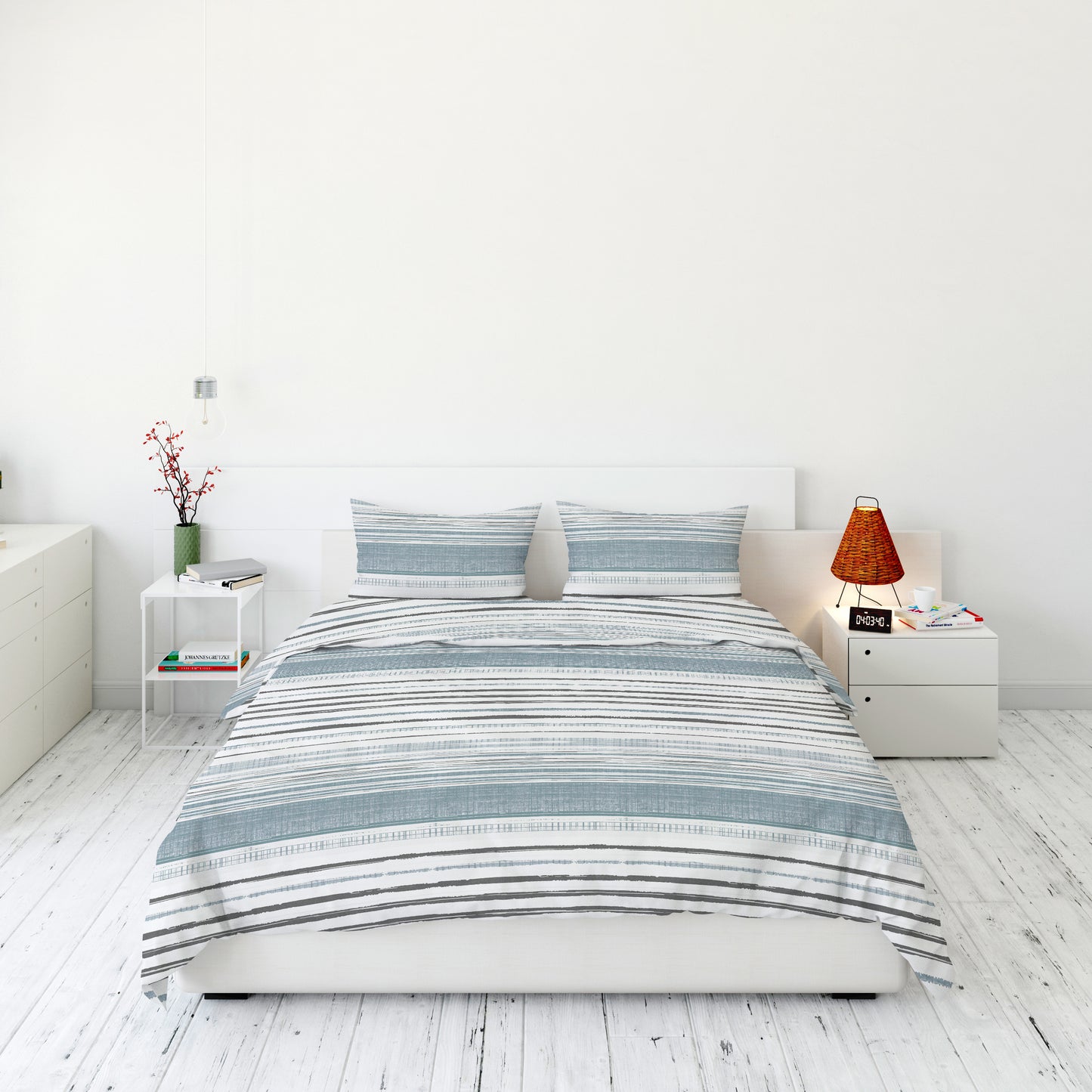 4-piece summer single and half duvet set