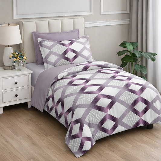 طقم لحاف مفرد صيفي 4 قطع