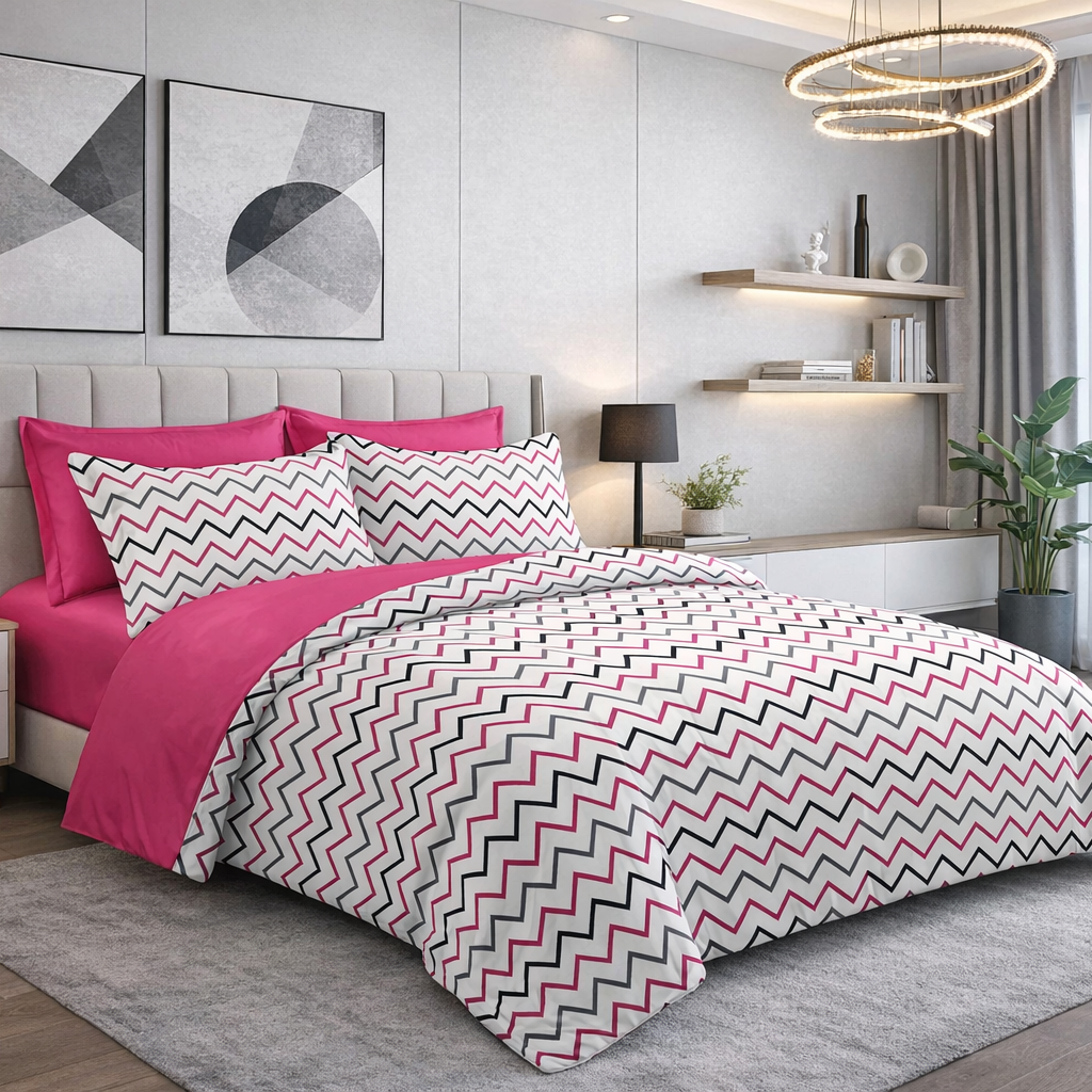 طقم لحاف مفرد صيفي 4 قطع