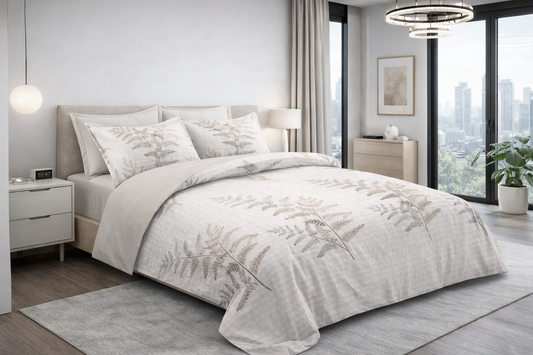 طقم لحاف مزدوج مايكروفايبر 6 قطع