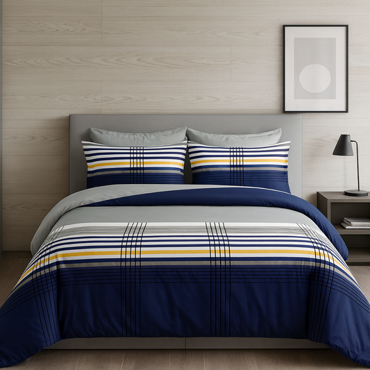 طقم لحاف مفرد صيفي 4 قطع