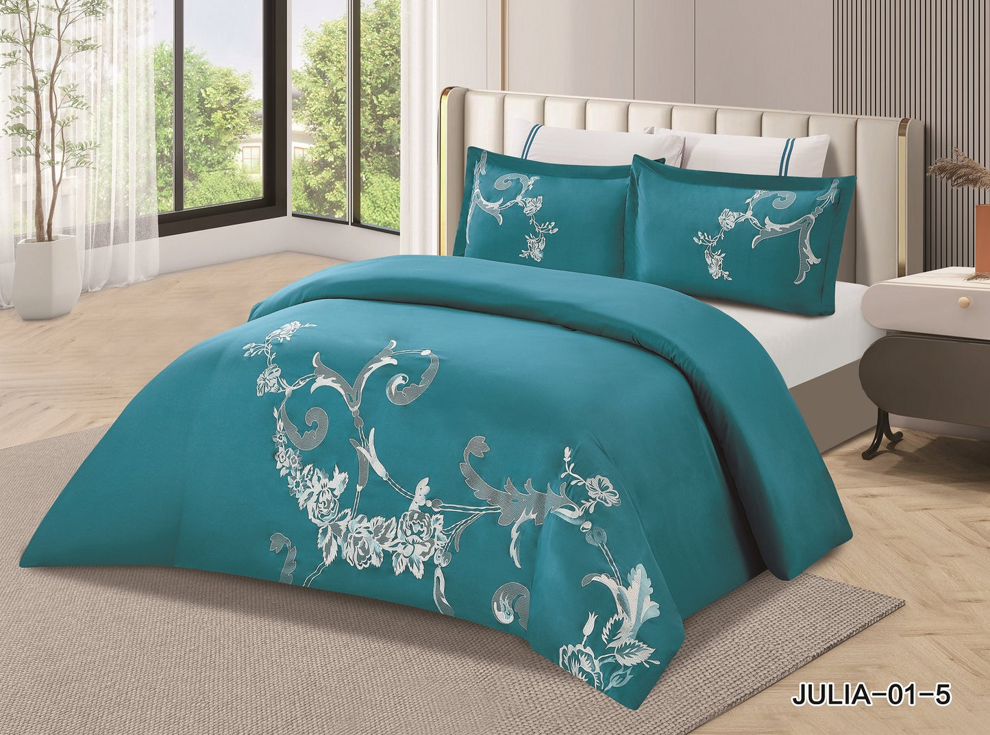 King Size 6PC Comforter Set Double 6 Comforter Set