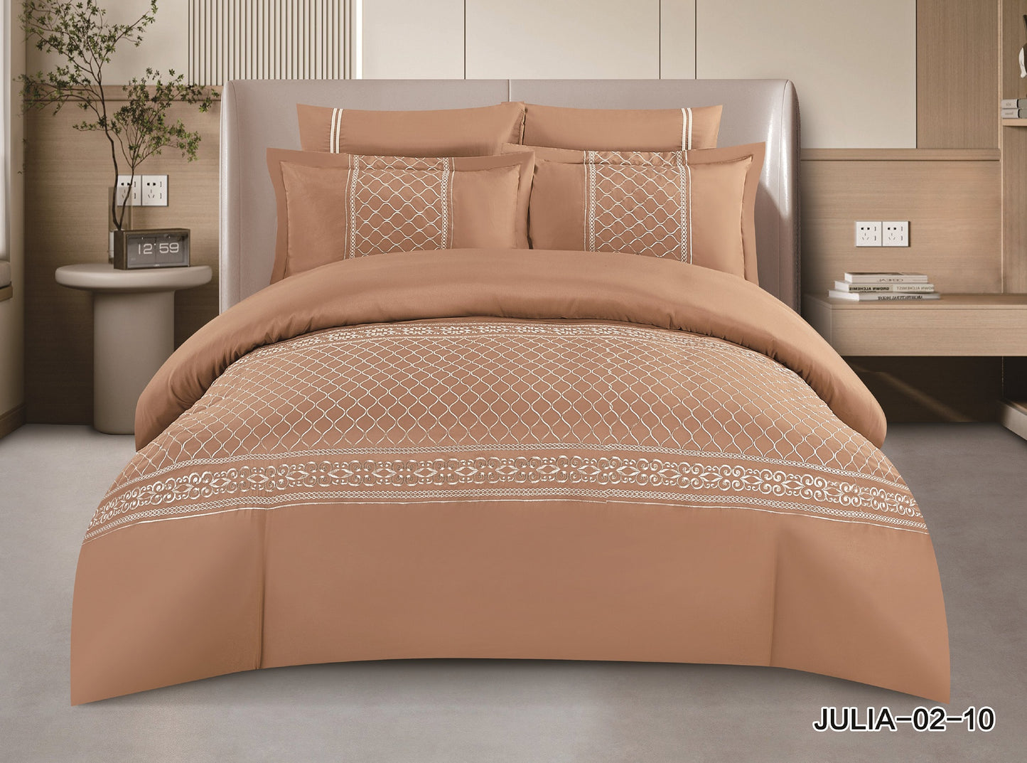 King Size 6PC Comforter Set Double 6 Comforter Set