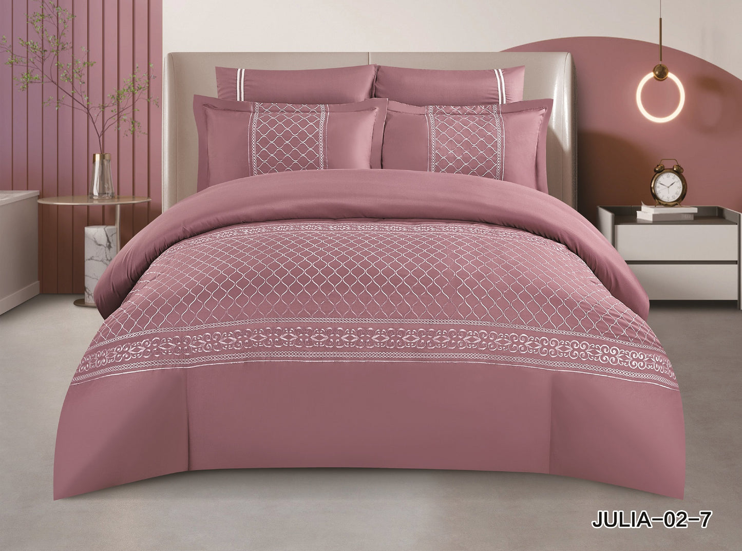 King Size 6PC Comforter Set Double 6 Comforter Set