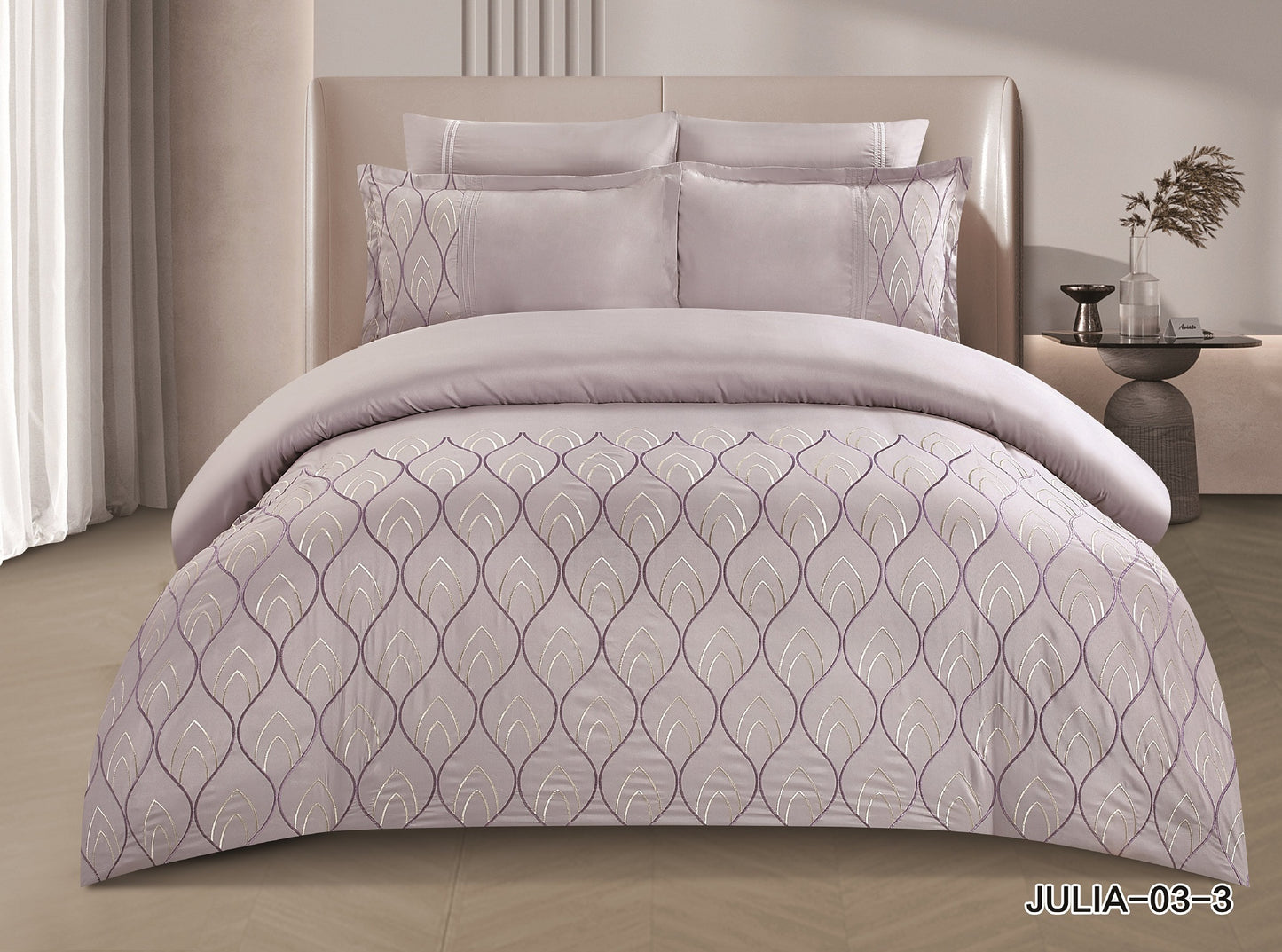 King Size 6PC Comforter Set Double 6 Comforter Set
