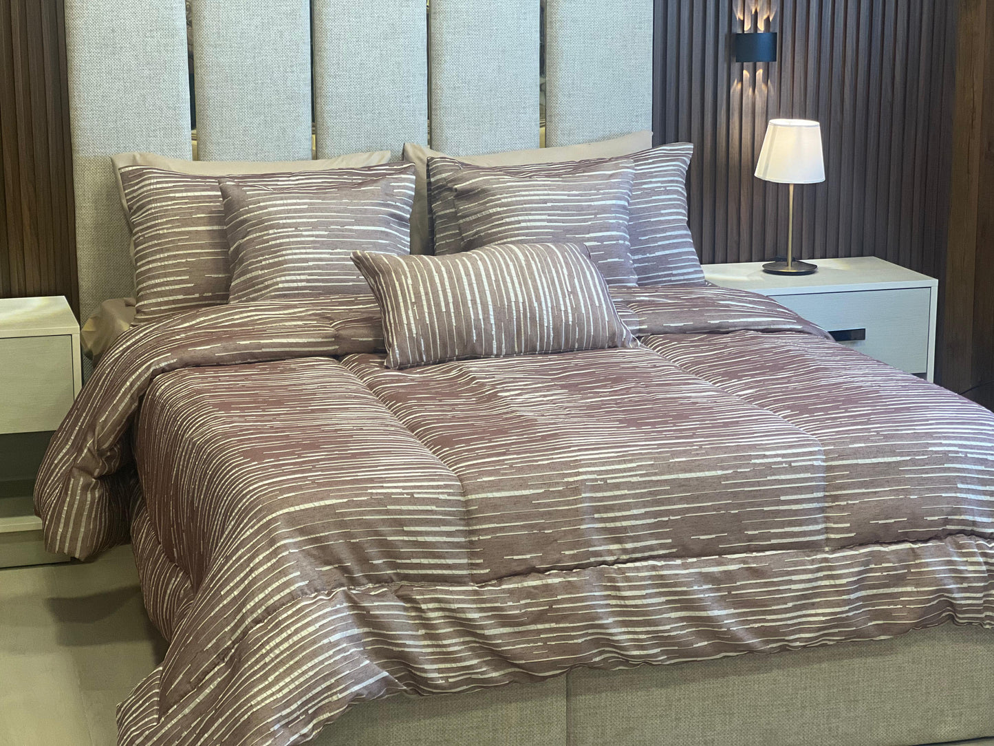 Royal double comforter 9pcs