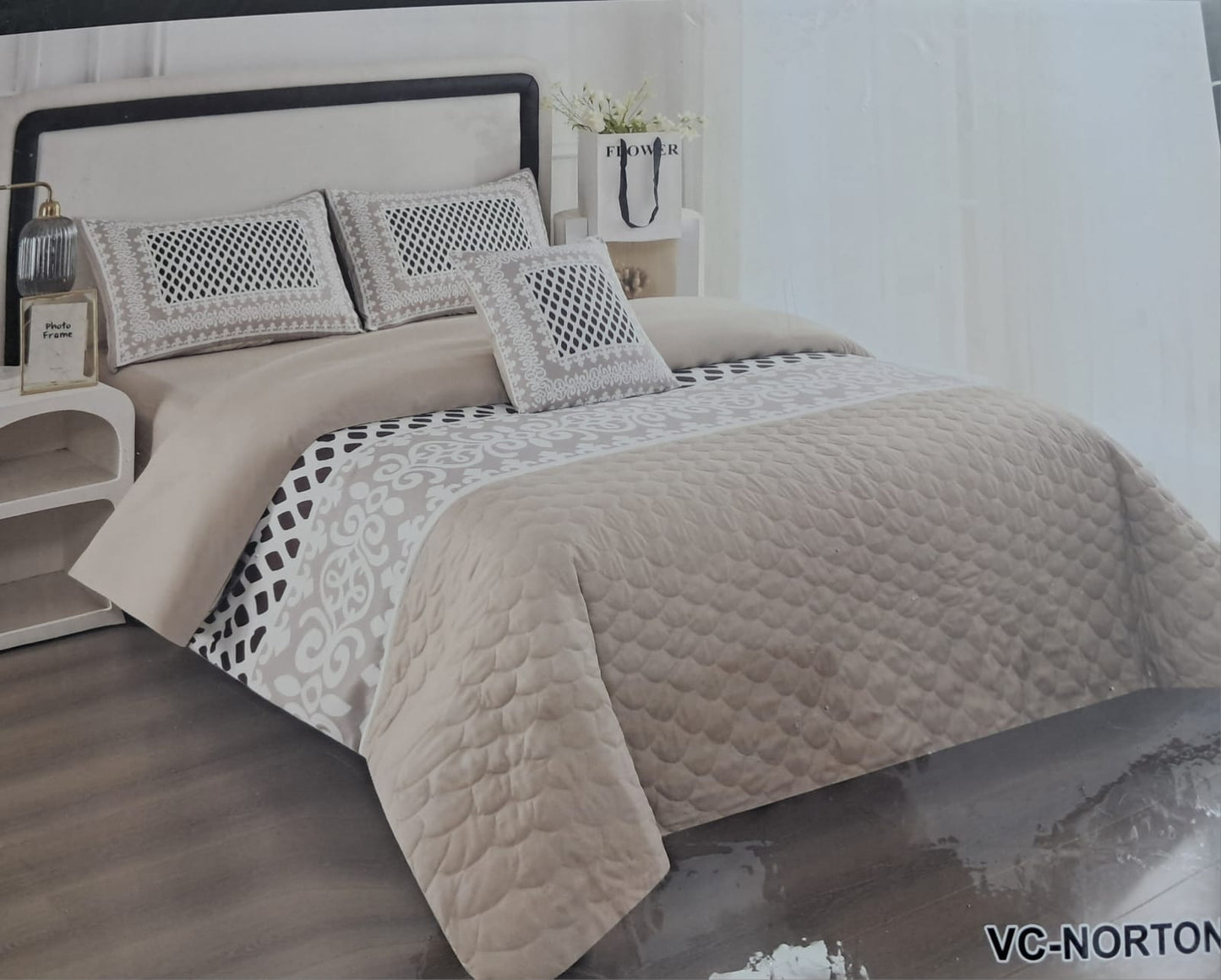 Victoria 5-piece double comforter set