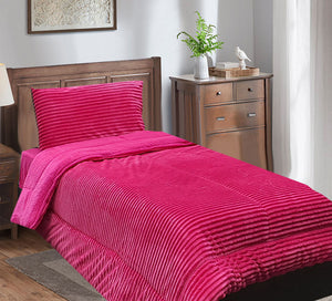 Zara Fur 3 Pieces Single Comforter Set